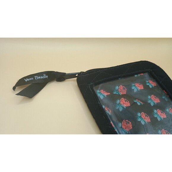 Vera Bradley  RFID Tech Wristlet~Classic Black - Preowned - Picture 6 of 6